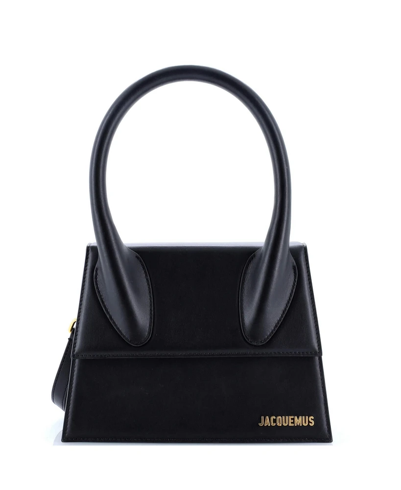 Pre-Owned Jacquemus Large Le Grand Chiquito Bag Leather