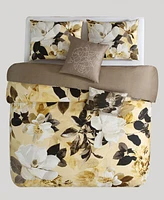 Bebejan Zayra Bedding 100% Cotton Sateen 5 Piece Queen Size Reversible Comforter Set