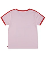 Levi's Little Girls V-neck Sporty T-Shirt