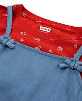 Levi's Little Girls 2-Piece Layerable Dress with T-Shirt