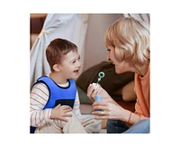 Outree Small Blue Weighted Compression Vest for Kids with Sensory Needs