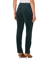 Democracy Petite "Ab" Solution Corduroy Straight-Leg Jeans