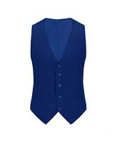 Gino Vitale Men's Skinny Fit 3-Piece Suit