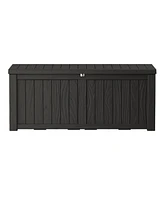 Mondawe 120 Gallon Resin Outdoor Storage Deck Box