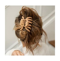 Headbands of Hope Extra Large Matte Claw Clip - Camel