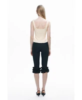 Nocturne Women's Corset-Inspired Blouse