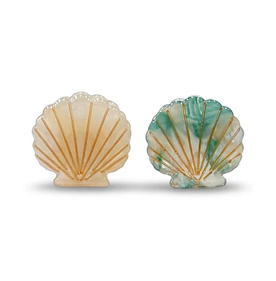 Mini Seashell Clip Set