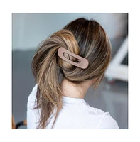 Mixed Size Flat Lay Clip Set - Brown