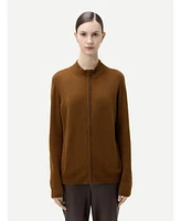Gobi Cashmere Women's Full-Zip Cashmere Cardigan