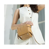 Haute Sauce Women's The Panel Verva Hand Bag - Sand Beige