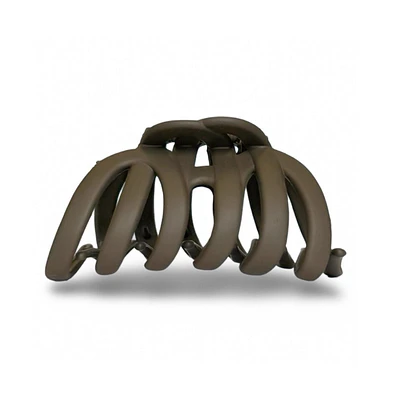 Extra Large Matte Claw Clip - Brown
