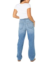 Celebrity Pink Juniors' Straight-Leg Jeans