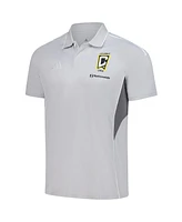 Adidas Men's Silver Columbus Crew 2025 Training Polo Shirt