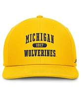 Jordan Men's Maize Michigan Wolverines Athletics Pro Adjustable Hat