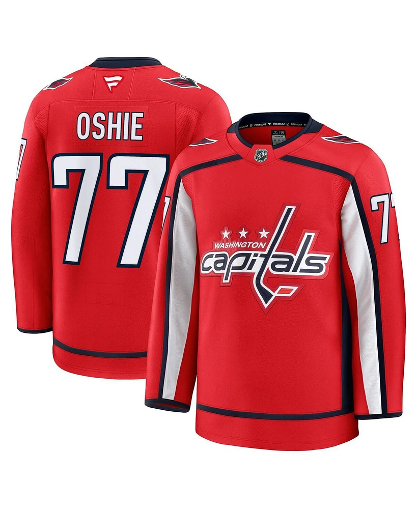 Fanatics Men's Tj Oshie Red Washington Capitals Home Premium Jersey