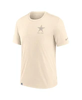 Nike Men's Cream Dallas Cowboys Glory Tri-Blend T-Shirt