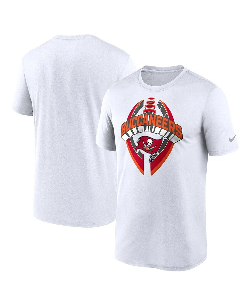 Nike Men's White Tampa Bay Buccaneers Legend Icon Performance T-Shirt
