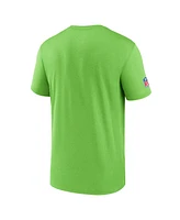 Nike Men's Neon Green Seattle Seahawks Sideline Legend Performance T-Shirt