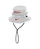 Nike Men's Gray Ohio State Buckeyes 2025 Sideline Apex Boonie Bucket Hat
