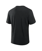 Fanatics Men's Black Utah Mammoth Combo Stadium Slub T-Shirt