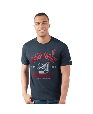 Starter Men's Navy Boston Red Sox Prime Time Batter T-Shirt