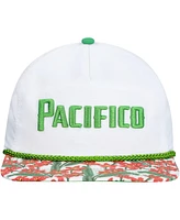 Lids Men's White Pacifico Beer Rope Floral Golfer Hat