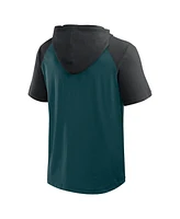 Logo Athletic Men's Midnight Green Philadelphia Eagles Prime Hoodie T-Shirt
