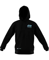 Adidas Men's George Russell Black Mercedes-amg Petronas F1 Team Driver Wear Graphic Pullover Hoodie