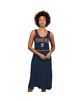 G-iii 4Her by Carl Banks Women's Navy Detroit Tigers Center Field Maxi Dress