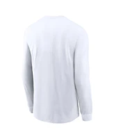Nike Men's White Texas Longhorns 2025 Sideline Performance Long Sleeve T-Shirt
