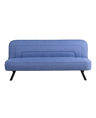 Serta 66.1" Polyester Forrest Convertible Futon