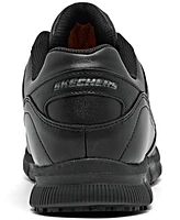 Skechers Men's Work Relaxed Fit- Nampa Slip Resistant Casual Sneakers from Finish Line