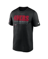 Nike Men's Black San Francisco 49ers Sideline Legend Performance T-Shirt
