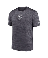Nike Men's Black Las Vegas Raiders Big Tall Sideline Velocity Performance T-Shirt