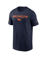 Nike Men's Navy Denver Broncos Sideline Performance T-Shirt