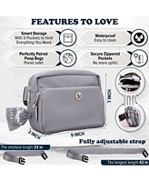 Puppington Walk Star Kit: 3-in-1 Dog Bag plus Matching 270 Refill Poop Bags