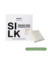 Night Raw Silk Skincare Washcloths - Multi-pack