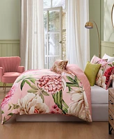 Bebejan Spring Forever Bedding 100% Cotton Sateen 5 Piece King Size Reversible Comforter Set