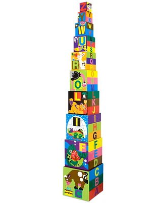 Melissa and Doug Alphabet Nesting and Stacking Blocks