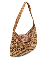 Steve Madden Bora Small Crochet Hobo Bag