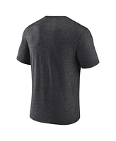 Fanatics Men's Heather Charcoal Kentucky Wildcats Center Block Classic Staple T-Shirt