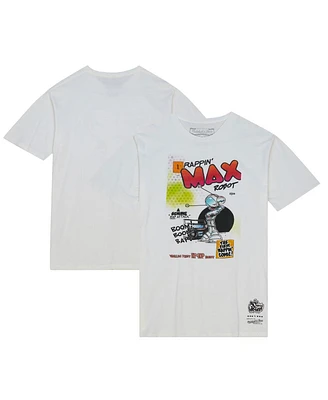 Mitchell & Ness Men's and Women's White 50th Anniversary of Hip-Hop Robot T-Shirt