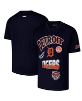 Pro Standard Men's Navy Detroit Tigers Turn It Up Dropped Shoulder T-Shirt