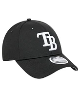 New Era Men's Black Tampa Bay Rays Pivot 9FORTY Adjustable Hat