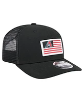 New Era Men's Black Arizona Diamondbacks Flag 9SEVENTY Coolera Stretch-Snap Hat