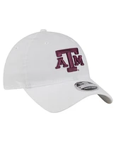 New Era Men's White Texas A M Aggies Active Ripstop 9TWENTY Adjustable Hat