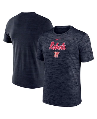 Nike Men's Navy Ole Miss Rebels Velocity Performance T-Shirt