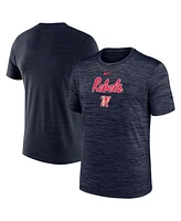 Nike Men's Navy Ole Miss Rebels Velocity Performance T-Shirt