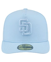 New Era Men's Light Blue San Diego Padres Color Pack A-Frame 59FIFTY Fitted Hat