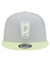 New Era Men's Gray Columbus Crew Color Pack Two-Tone 9FIFTY Snapback Hat